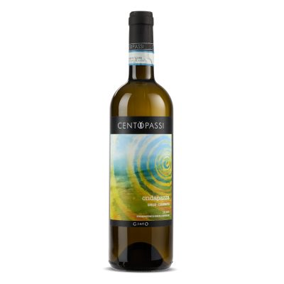 Ondapazza, Vino Centopassi bianco di Sicilia, Grillo/Catarratto, Libera Terra DOC BIO - 750ml PROMO: 2PZ -15%, 6PZ -20%