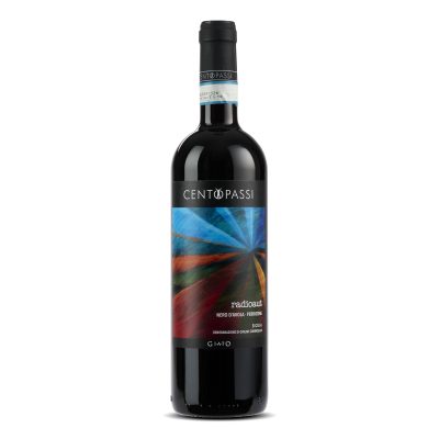 RadioAut, Vino Centopassi rosso di Sicilia, Nero d'Avola/Perricone, Libera Terra DOC BIO - 750ml PROMO: 2PZ -15%, 6PZ -20%