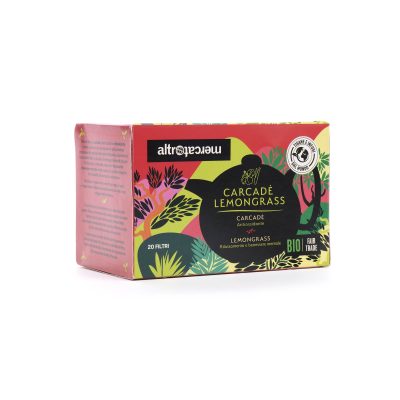 Infuso di carcadè e lemongrass 20 filtri BIO - 40gr