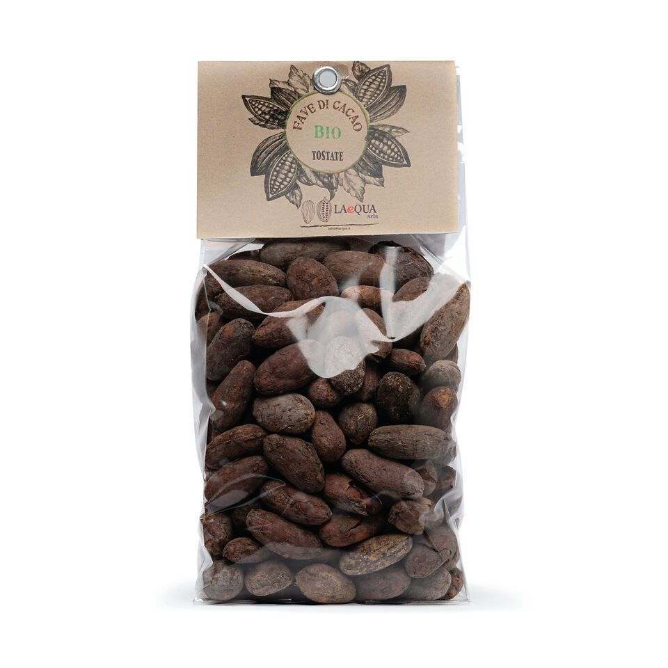 Quetzal – fave di cacao bio tostate – 250 gr