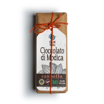 cioccolato modicano alla cannella - bio