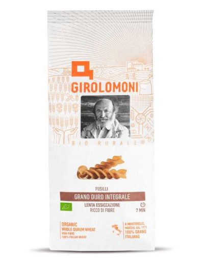 fusilli di semola integrale - bio