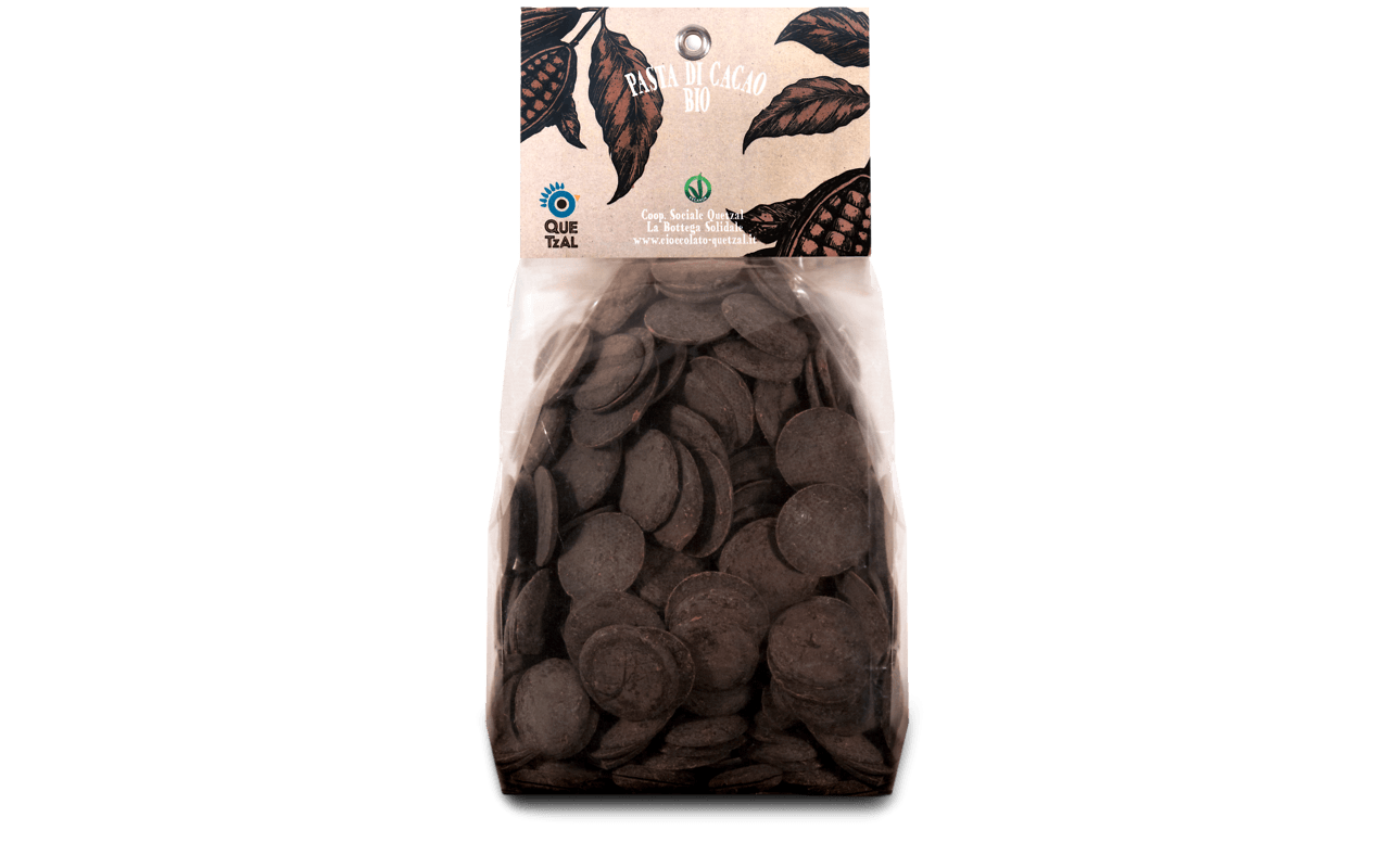 Quetzal – pasta di cacao in pastiglie – 500 gr
