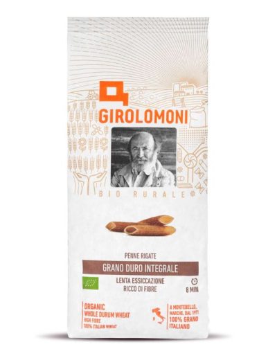 penne rigate di semola integrale Girolomoni - bio