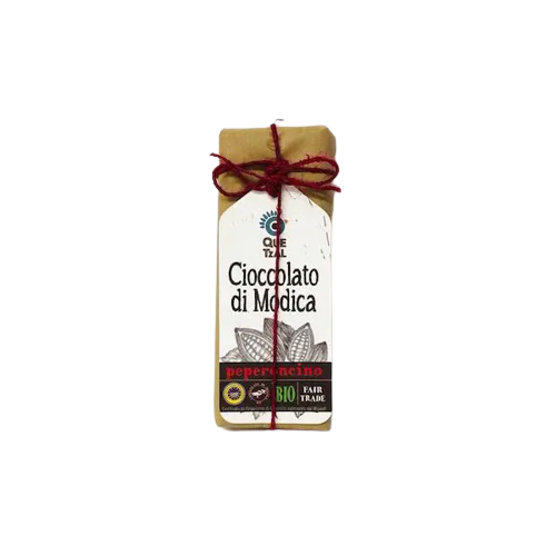 cioccolato modicano al peperoncino – bio