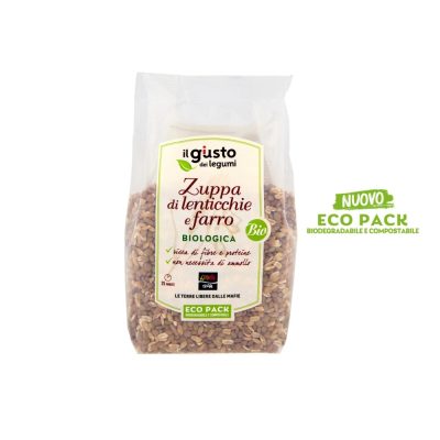Mix per zuppa di lenticchie e farro Libera Terra BIO – 400gr - PROMO -10%