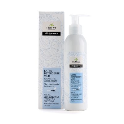 Latte detergente viso - idratante, addolcente - aloe vera – 200 ml