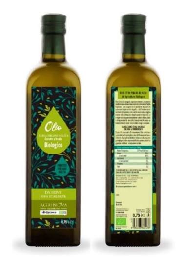 Olio extra vergine d'oliva di Calabria BIO - 750ml