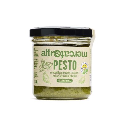 Pesto basilico dop e anacardi - 130gr