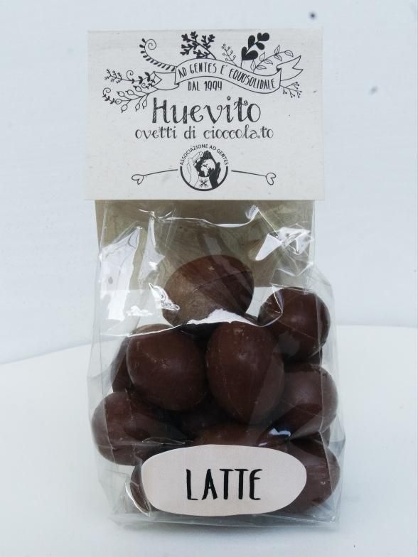 HUEVITOS OVETTI DI CIOCCOLATO AL LATTE - 100gr - Ex-Aequo