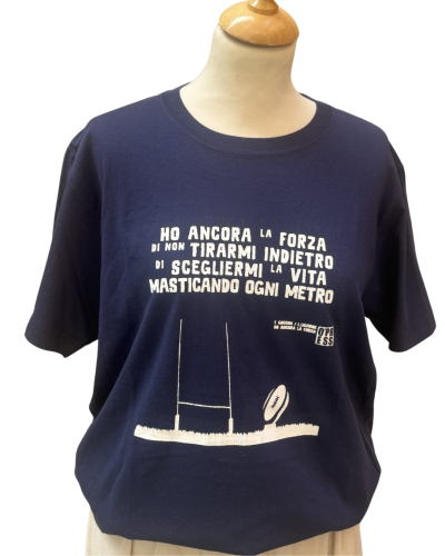 T-shirt unisex "Ho ancora la forza" BLU