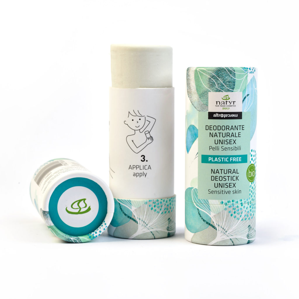 Deodorante naturale Unisex – pelli sensibili - bio - 55 gr - Ex-Aequo