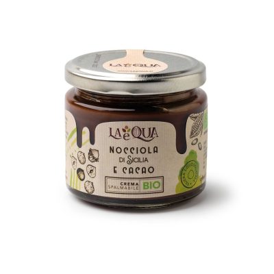 crema spalmabile nocciola dell'Etna e cacao BIO - 180gr