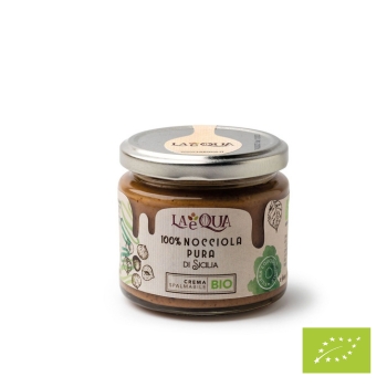 crema spalmabile 100% nocciola dell'Etna BIO - 180gr