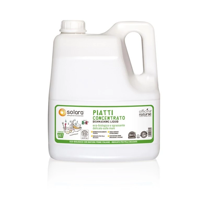 Detersivo piatti concentrato Solara – Tanica 4lt