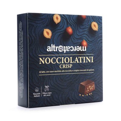 Nocciolatini Crisp - cioccolatini ripieni alla nocciola - 250 g