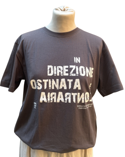 T-shirt unisex "Smisurata preghiera" GRIGIA