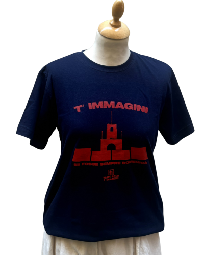 T-shirt unisex "T'immagini" BLU