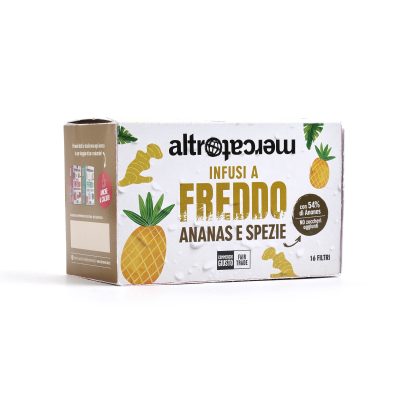 Infusi a freddo Ananas e Spezie 16 filtri - 40 gr