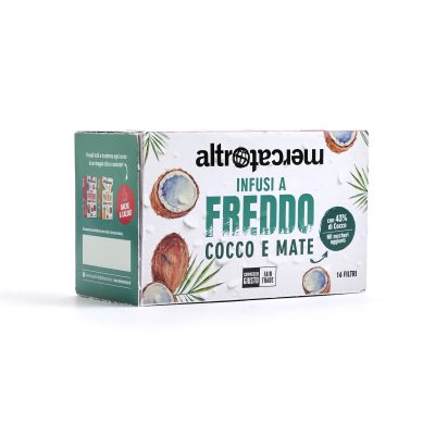 Infusi a freddo Cocco e Mate 16 filtri - 40 gr
