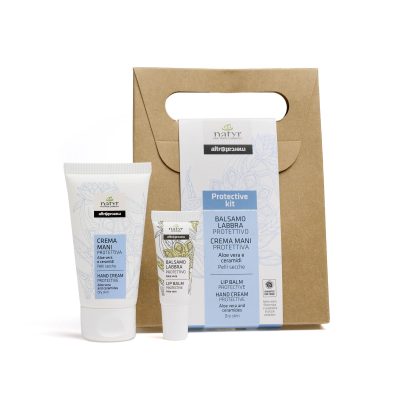 Protective kit - cofanetto mani & labbra - Aloe vera & ceramidi