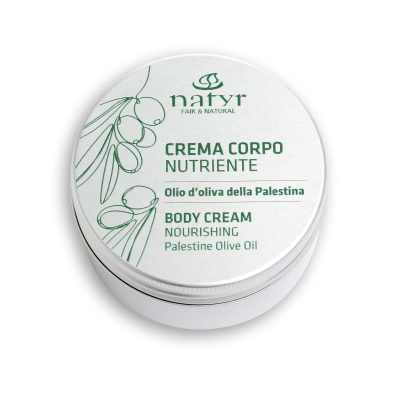 Crema corpo nutriente con Olio d'oliva della Palestina -100 ml