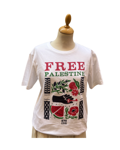 T-shirt "Palestina" BIANCA