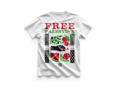 T-shirt "Palestina" BIANCA