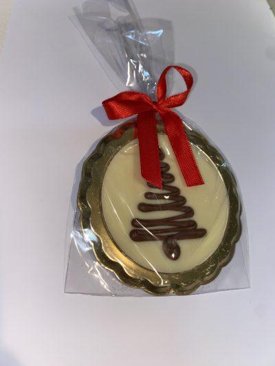 Pallina cioccolato al latte e cioccolato bianco