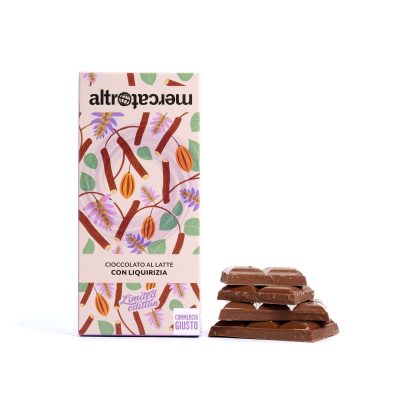 Chocomagnetico al latte con liquirizia