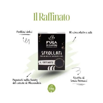 Il Raffinato - Gemme al cioccolato e sale - 200gr