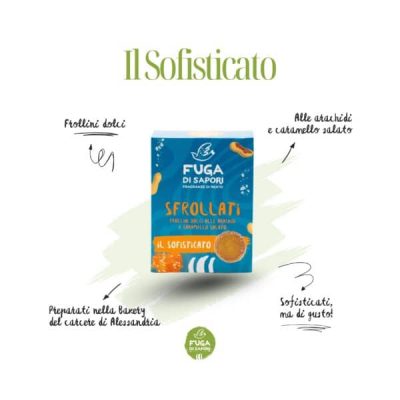 Il Sofisticato - Gemme alle arachidi e caramello salato - 200gr