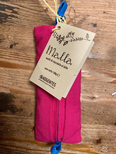 Ovetti al latte in astuccio portapenne cotone - 100g