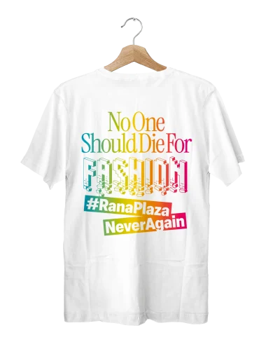 T-shirt "Rana Plaza" BIANCA