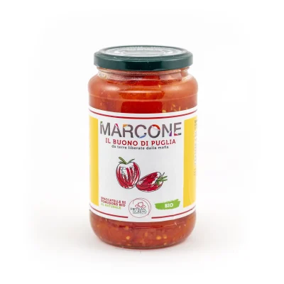 “Spaccatelle” di Pomodoro BIO al naturale – 580 ml
