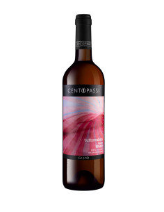 Tuttovaben, vino Centopassi rosato di Sicilia, Nocera, Libera Terra BIO - 750ml PROMO: 2PZ -15%, 6PZ -20%