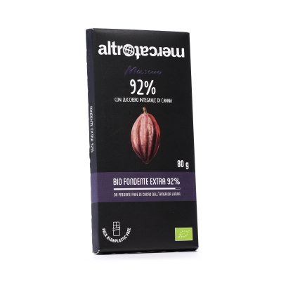 cioccolato Mascao fondente extra 92% BIO - 80gr